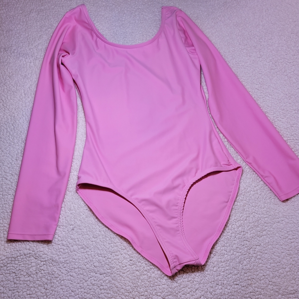 Pink Long Sleeve Bodysuit